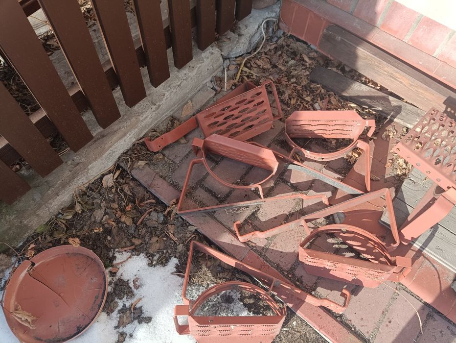 Stopnie dekarskie zestaw 5 małych i jeden szeroki