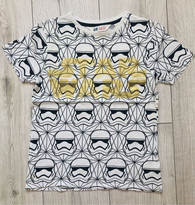 Koszulka z krótkim rękawem H&M  Star Wars r 134-140