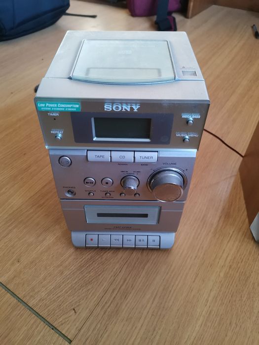 aparelhagem com rádio