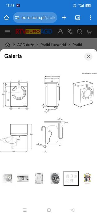 Pralka Electrolux 600 SensiCare używana