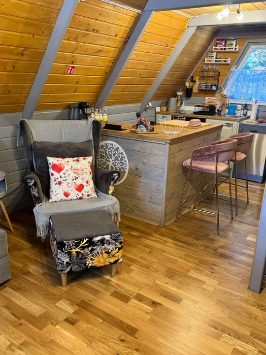 Górski Drewniany Domek w lesie termy sauna SPA las góry jezioro