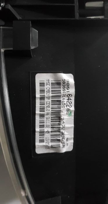 Quadrante / painel de instrumentos PEUGEOT Partner II