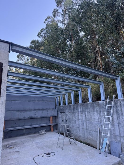 Estruturas metalicas / Pavilhoes / Cobertuas / Pergolas