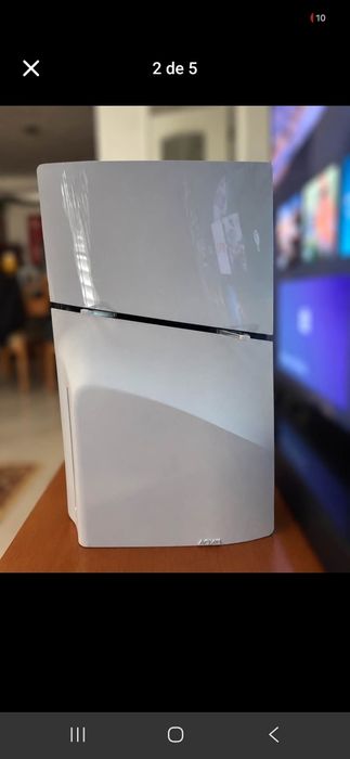 Playstation 5 na caixa