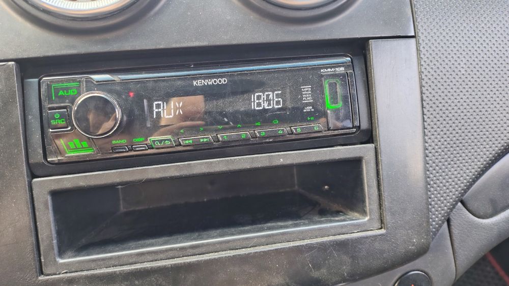 Магнитола Kenwood kmm 105 с блютузом