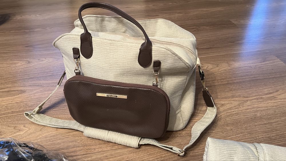 Venicci Tinum Upline 2 - Stone Beige - Wozek 2w1 - Gondola Spacerowka