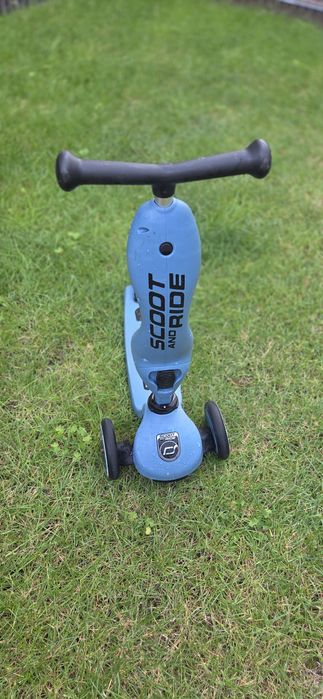 Scoot & Ride Highwaykick 1 niebieski – 2w1