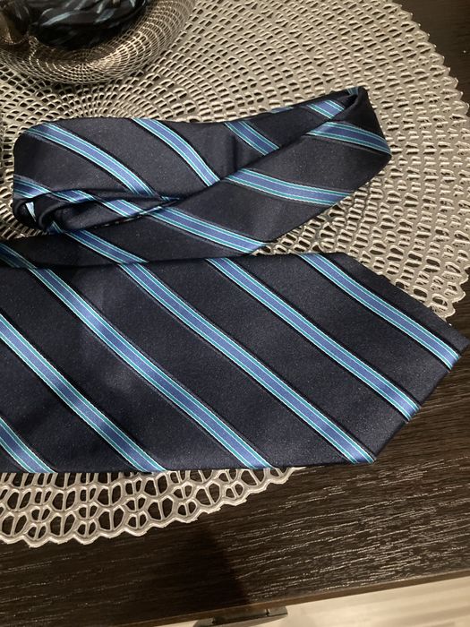 Krawat Scania granat nuebieski