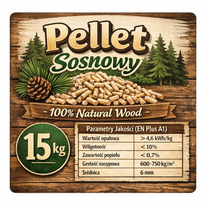 Pellet pelet A1 worek 15kg