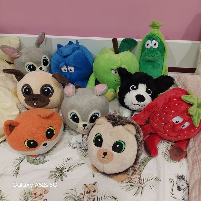 Maskotki z biedronki 8 szt nowe + 10 szt używane