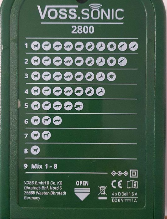 Repelente Ultrassónico p/animais no Jardim