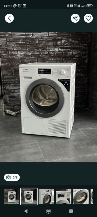 Сушильна машина miele