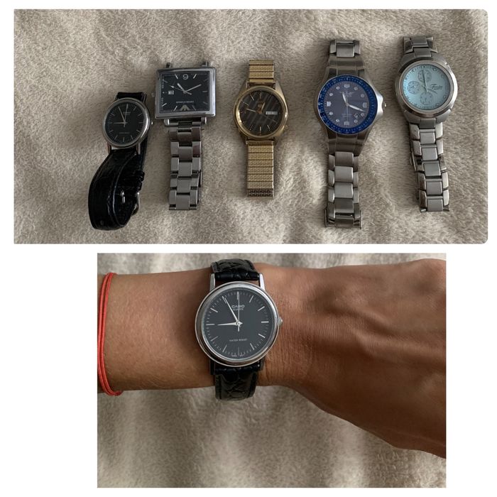 Часы casio, seiko, armani и др