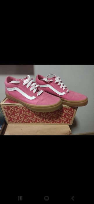 Vans różowe  trampki