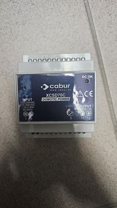 Zasilacz Cabur XCSD70C 24VDC