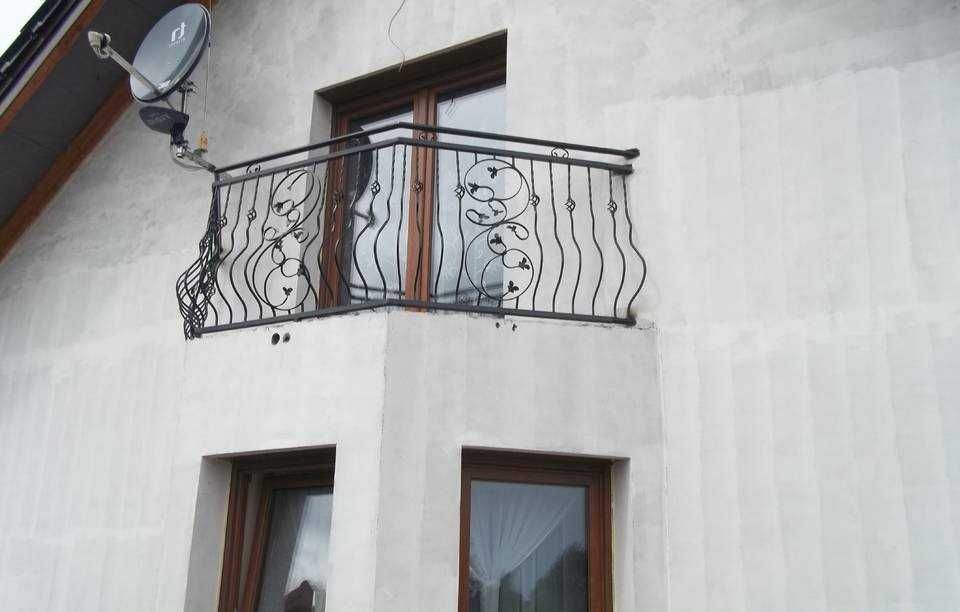 Balustrady balkonowe