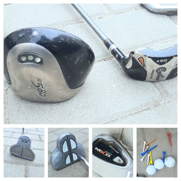 Kije golfowe Torba ZESTAW Titleist