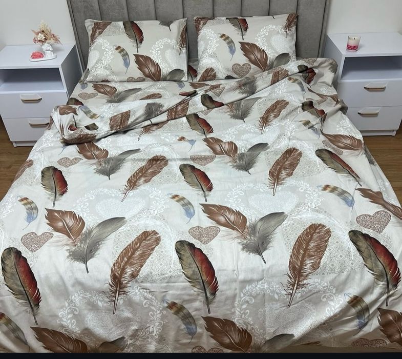 Тепла байкова постільна білизна