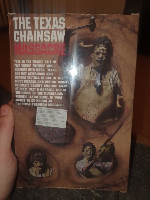 Figurka Leatherface  The Texas Chainsaw Massacre NECA