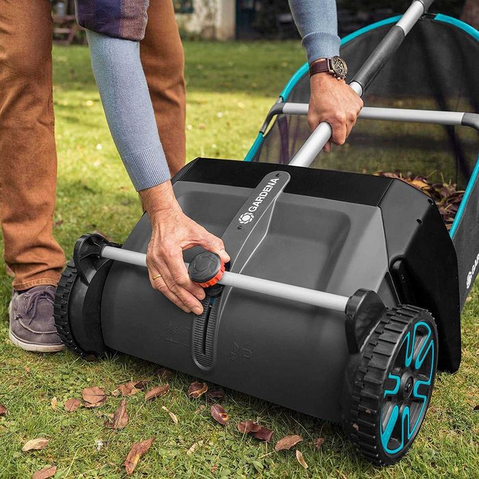 Zbieracz do trawy i liści Cedrus 122cm TRAKTORKOWY