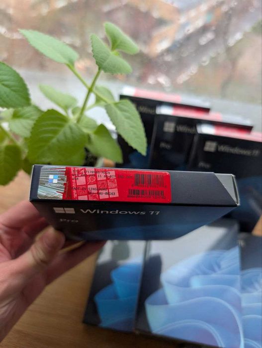 Боксова Windows 11 Pro BOX USB Оригінал Віндовс Активація Коробка VIP