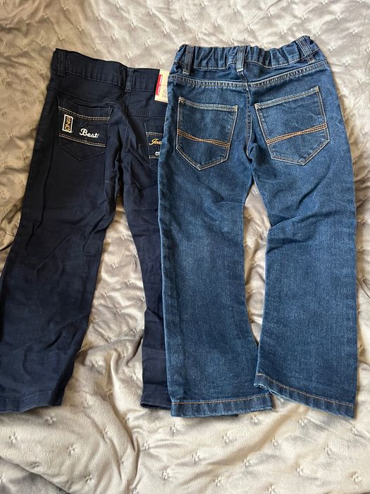 Штани на хлопчика 116 см ціна за 2 шт