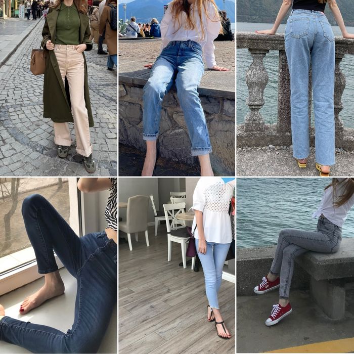 Джинси Zara, Mango