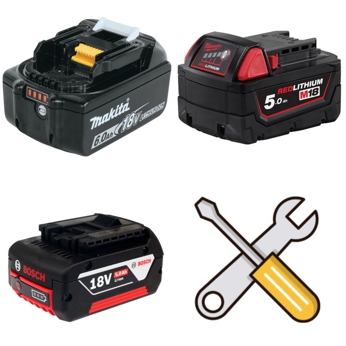 Regeneracja, odblokowanie Makita lxt 18v bl1850b bl1860b miedź