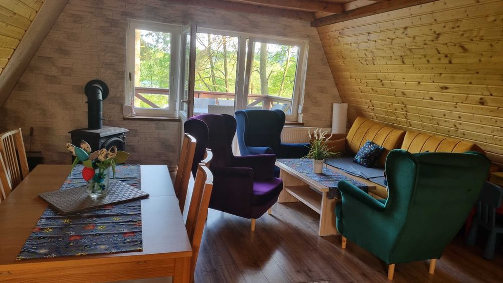 Domek na Kaszubach nad jeziorem- jacuzzi bania wakacje 2026