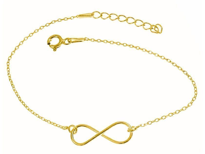Pozłacana Bransoletka Gwiazd Celebrytka Infinity Fl160B