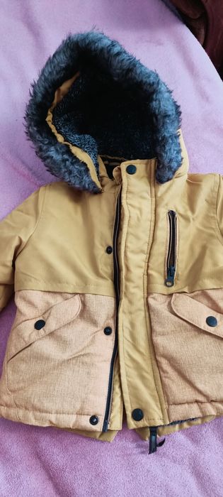 Куртка дитяча зимова жовта