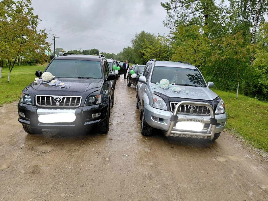 Прокат авто_Tойота Прадо 120_ (весілля)