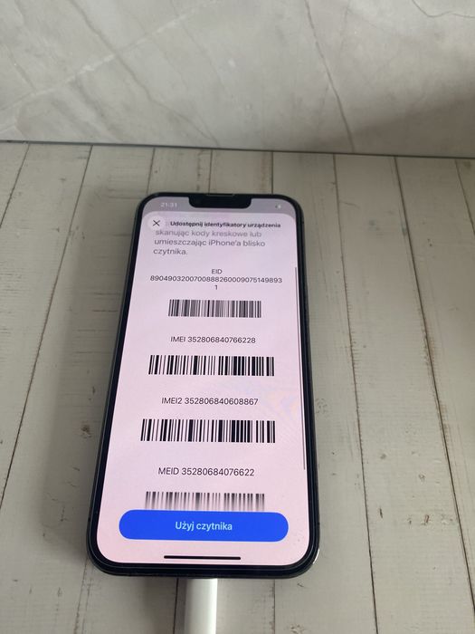 iPhone 13 pro 256GB 100%