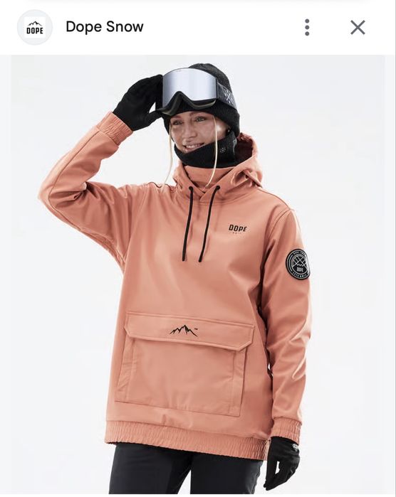Крута спортивна сноубордична гірськолижна куртка анорак Dope wylie capital snow jacket w
