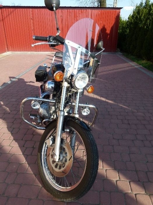 Szyba xv 535 yamaha virago 125 xv 250 duża 53x51
