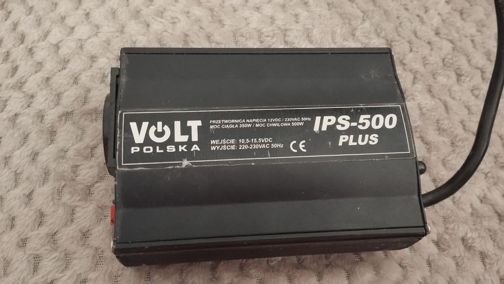 Przetwornica napięcia prądu Volt Polska 12V 230V 500W IPS-500 PLUS