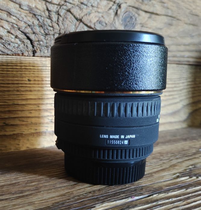 Sigma 15mm F2.8 EX Fisheye - mocowanie Nikon F