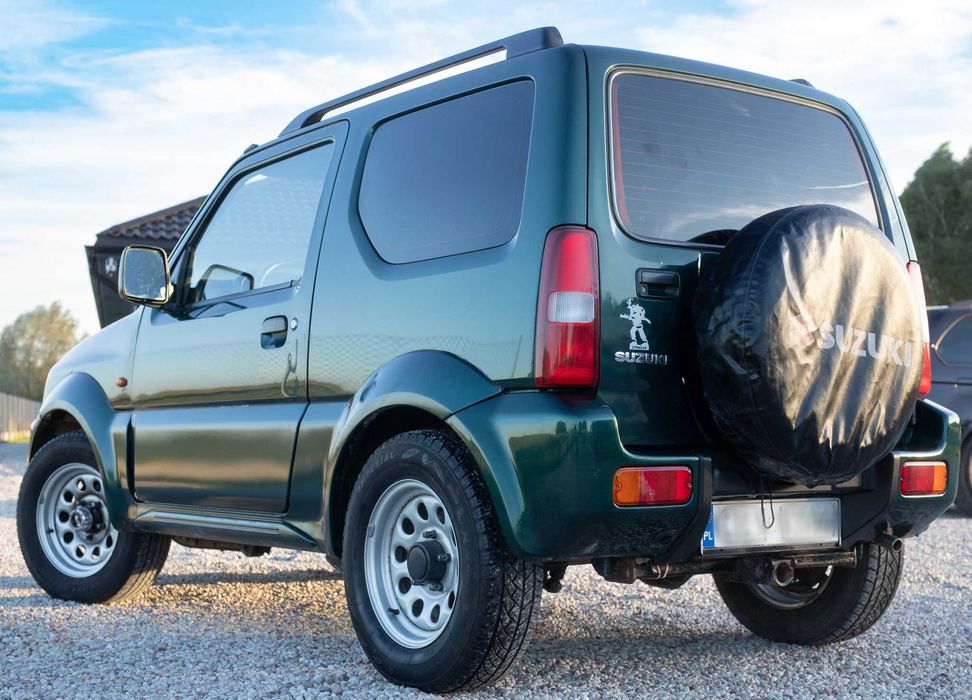 Suzuki Jimny 1.3 Benzyna-gaz hak-4x4 sprawna klimatyzacja drugie koła