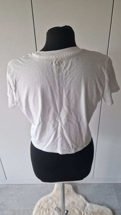 Biały T-Shirt "Totally Unstoppable" TW, Rozmiar S