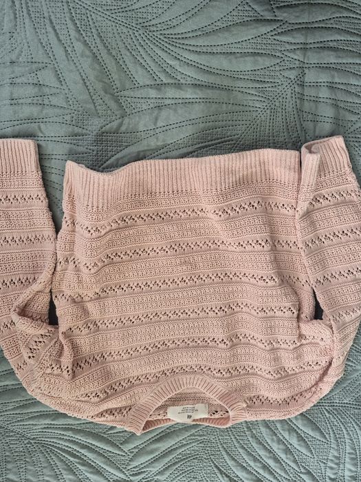 Sweterek ażurowy 110-116 H&M