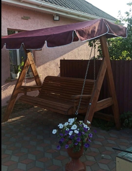 Тенти, дашки, криші на садові гойдалки