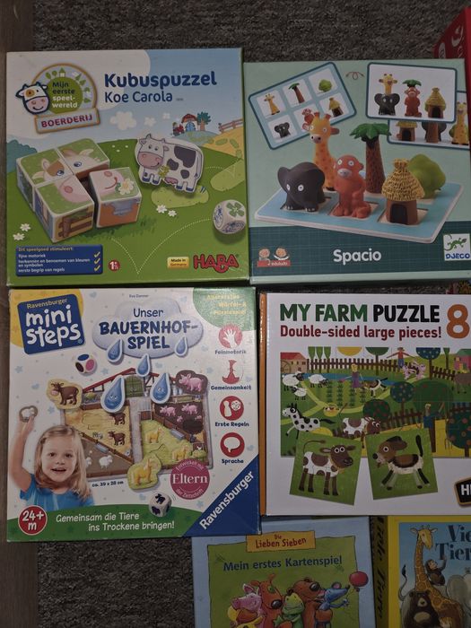 Дитячі настільні ігри , пазли відомих брендів