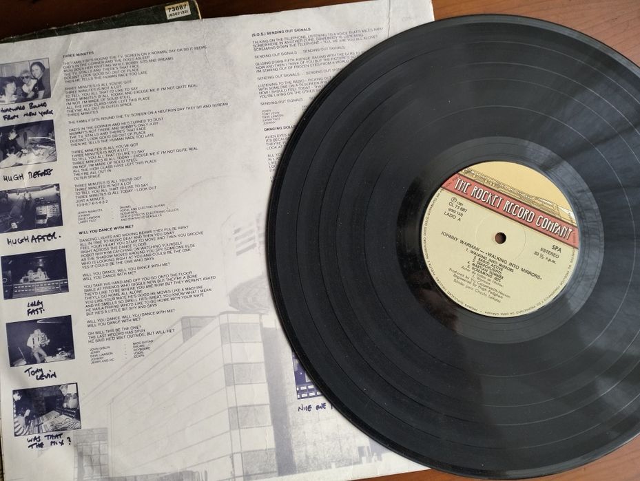Disco de vinil LP Johnny Warman