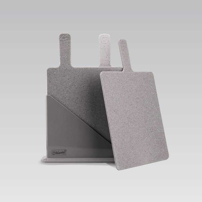 MR-1789G Набір з 3 пластм. досок + підставка Maestro