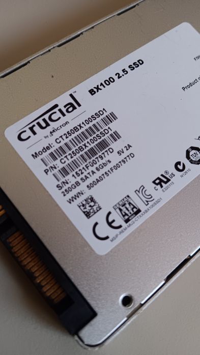 SSD Crucial BX100 - 250Gb