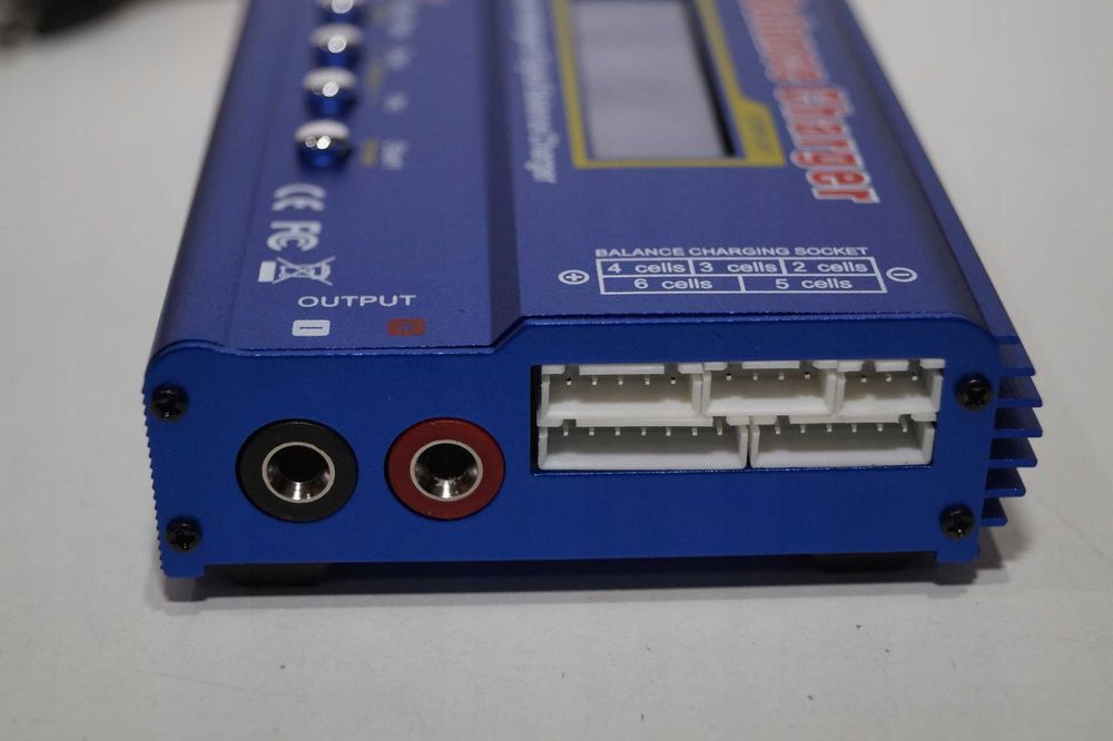 Ładowarka akumulatorów iMAX B6 6A 80W LiPo / Nicd / Nimh ekran LCD