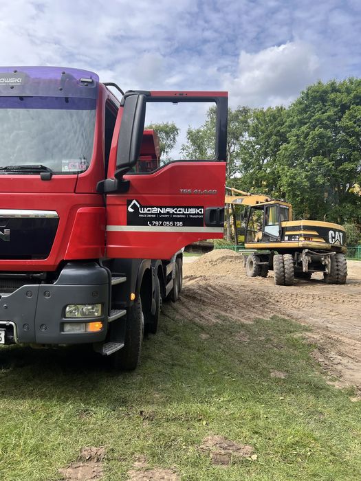 Minikoparka wywrotka usługi prace ziemne koparka roboty ziemne Wilanów