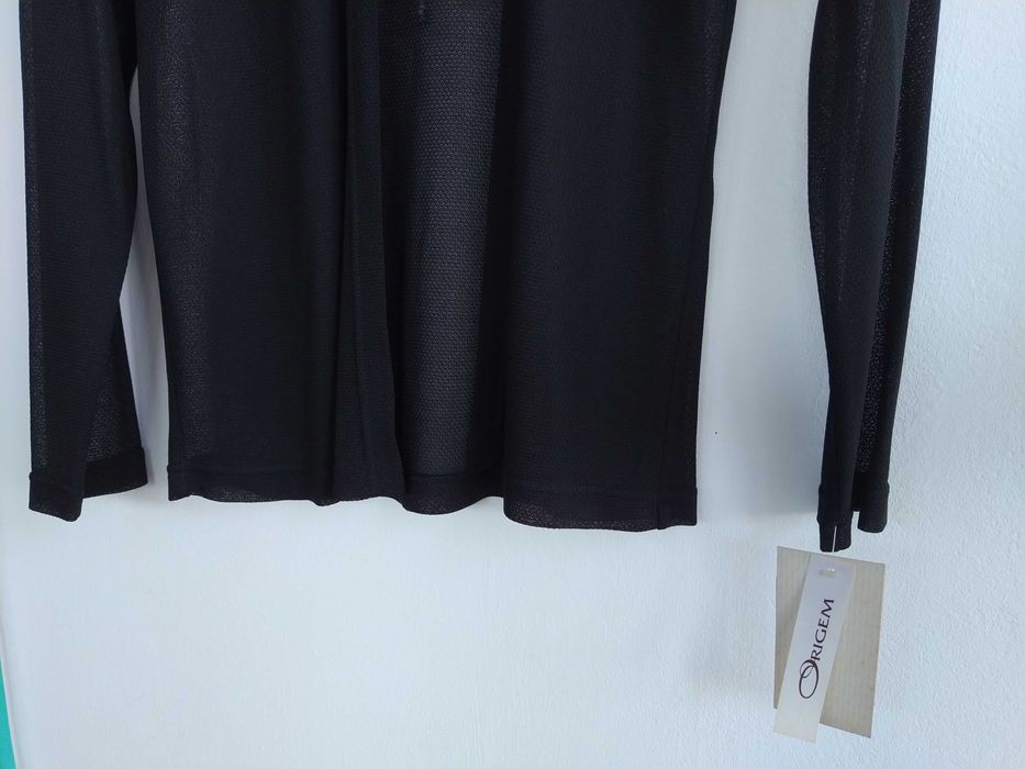 Casaco preto, leve e original - Origem - Tamanho S - Novo!