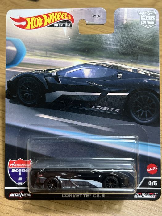 Hot Wheels CHASE Premium Chevrolet Corvette C8R Car Culture 2022