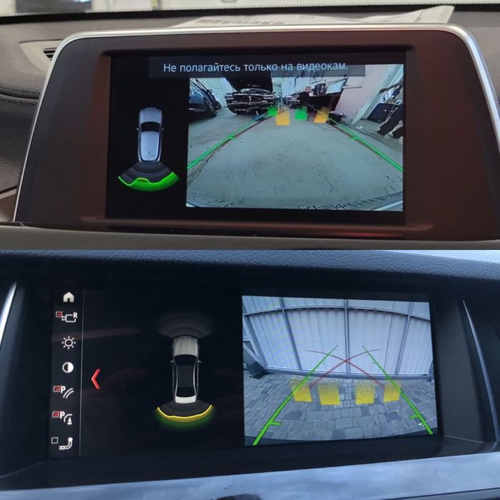 Комплект ICAM зад камеры BMW F30/32/22 F15/16/F25 F10/06/13 F48/39 PDC